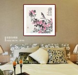 【已售】曲逸之 四尺斗方《江南早春》 河南省著名花鳥畫家
