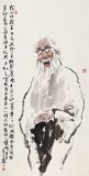 魏武雙四尺國(guó)畫(huà)《白石老人》（詢價(jià)）