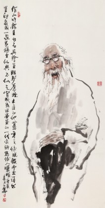 魏武雙四尺國(guó)畫(huà)《白石老人》（詢價(jià)）