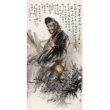 趙金鸰四尺《濟(jì)公》清華美院高研班導(dǎo)師（詢價(jià)）