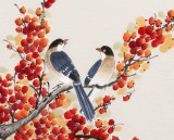 【已售】凌雪 四尺斗方《梅花報春》 北京美協會員