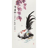 【已售】張春奇 三尺《得喜圖》 徐悲鴻紀念館藝術(shù)中心理事（詢價）