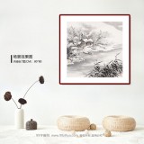 劉金河 四尺斗方《晚來天欲雪》 中美協(xié)會員（詢價）
