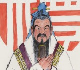 張春奇 四尺《仁義禮智信》徐悲鴻紀(jì)念館藝術(shù)中心理事（詢價）
