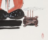 張春奇 四尺《格物致知》徐悲鴻紀念館藝術中心理事（詢價）