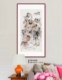 楊西沐 四尺《仙家樂(lè)》中國(guó)美術(shù)家協(xié)會(huì)會(huì)員（詢價(jià)）