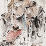 楊西沐 四尺《仙家樂(lè)》中國(guó)美術(shù)家協(xié)會(huì)會(huì)員（詢價(jià)）