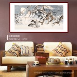 楊西沐 四尺《雪月風清》 中國美術家協會會員（詢價）