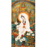 南海禪寺 妙林居士 四尺《觀音》