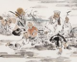 楊西沐 四尺《家園秋色》 中國美術(shù)家協(xié)會會員（詢價）
