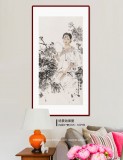 楊西沐 四尺《荷塘清韻》 中國美術家協會會員（詢價）