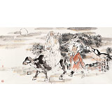 楊西沐 四尺《老子出關》 中國美術家協會會員（詢價）
