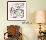 楊西沐 四尺斗方《高原初雪》 中國美術家協會會員（詢價）