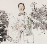 楊西沐 四尺《清秋》 中國美術家協會會員（詢價）