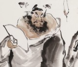【已售】楊東方 四尺《子樂民間》中國美術家協會會員（詢價））