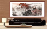 李碧峰 小八尺《秋晴泉?dú)庀恪?中國書畫家協(xié)會理事