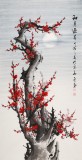 【已售】何華賢 四尺《和月迎春》 潁淮書畫名家