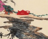 【已售】董平茶 四尺《茶道》 中國詩畫協會理事