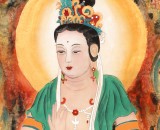 南海禪寺 妙林居士 四尺《觀音》