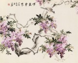 【已售】皇甫小喜 四尺《紫氣東來》 河南著名花鳥畫家