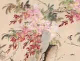皇甫小喜 四尺《雙壽圖》 河南著名花鳥(niǎo)畫(huà)家