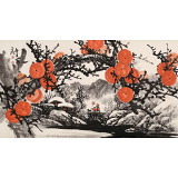 趙金鸰三尺《冬日山邨》清華美院高研班導師（詢價）