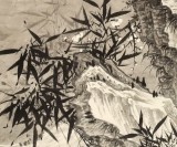 【已售】吳顯剛 四尺《雪中梅艷風(fēng)前竹》 貴州七星關(guān)美協(xié)主席