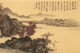 【已售】吳顯剛 小六尺《唐人詩意圖》 貴州七星關美協主席