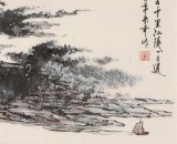 【已售】張春奇 四尺斗方《千里江陵一日還》 徐悲鴻紀念館藝術中心理事（詢價）