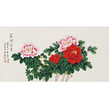 凌雪 三尺《花開富貴》 北京美協會員