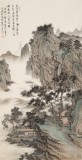 吳顯剛 四尺《夏木蕭疏云一灘》 貴州七星關美協主席