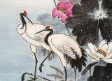 【已售】孫浩群 《月融融 情依依》 八十歲學院派繪畫名家（詢價）