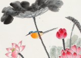 【已售】朱祖義 四尺《香遠益清》 中國老子書畫院副院長