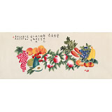 凌雪 小六尺《馨香長壽》 北京美協(xié)會員