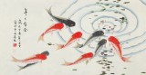 凌雪 三尺《年年有余》 北京美協(xié)會(huì)員