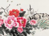 【已售】梁景欣 四尺《富貴有余》 青大美院學院派畫家