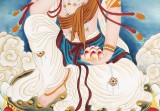 南海禪寺 妙林居士 四尺《觀音大士》