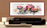 【已售】梁景欣 小六尺《富貴有余》 青大美院學(xué)院派畫家