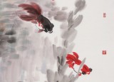 王永剛 三尺《錦鱗煥彩》 國家一級美術師（詢價）