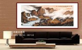 張慧仁 小八尺《金秋鶴舞》 廣西山水畫家協會常務理事