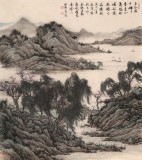 【已售】吳顯剛 《春來上洛橋》 貴州七星關美協(xié)主席