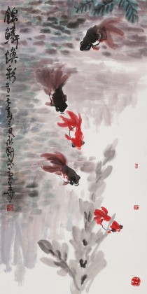 王永剛 三尺《錦鱗煥彩》 國家一級美術師（詢價）