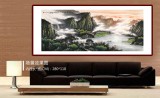 張慧仁 小八尺《山色空濛雨亦奇》 廣西山水畫家協會常務理事
