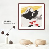 【已售】王永剛 四尺斗方《有余圖》 國家一級(jí)美術(shù)師（詢價(jià)）