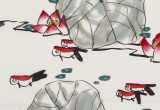 【已售】王永剛 四尺斗方《鴻運當頭》 國家一級美術師