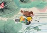 【已售】凌雪 四尺斗方《和和美美》 北京美協會員