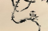 周自豪 三尺斗方《明珠如綴》 當代著名禪意畫家