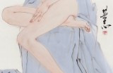 王其志 四尺《桃李佳人》  中美協會員 江蘇贛榆美協副主席