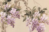 皇甫小喜 四尺《雙壽圖》 河南著名花鳥畫家