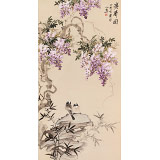 皇甫小喜 四尺《雙壽圖》 河南著名花鳥畫家